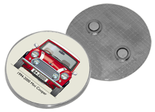 Mini Cooper 1994-2000 Round Fridge Magnet